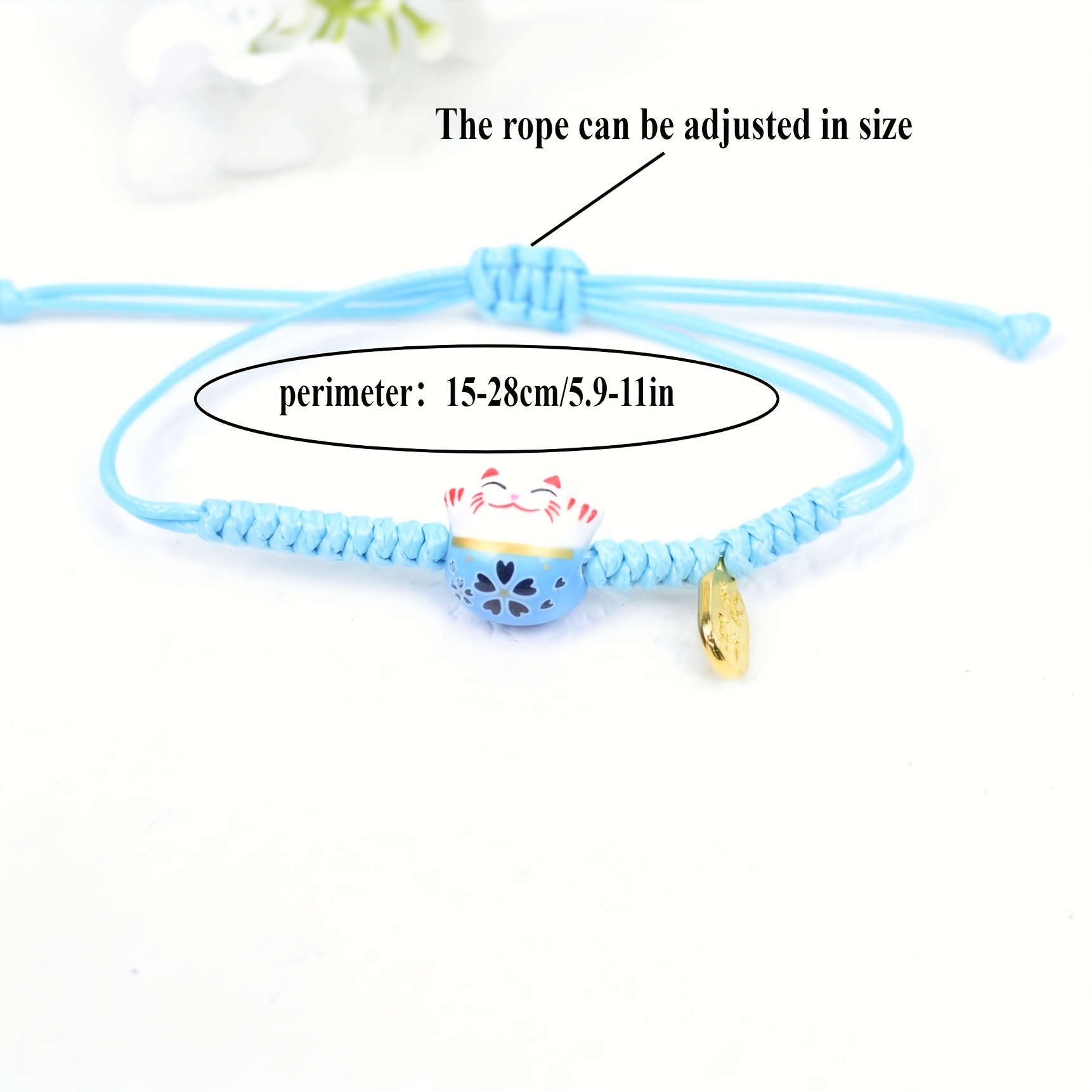 3pcs Bohemian Adjustable Woven Charm Bracelet Set